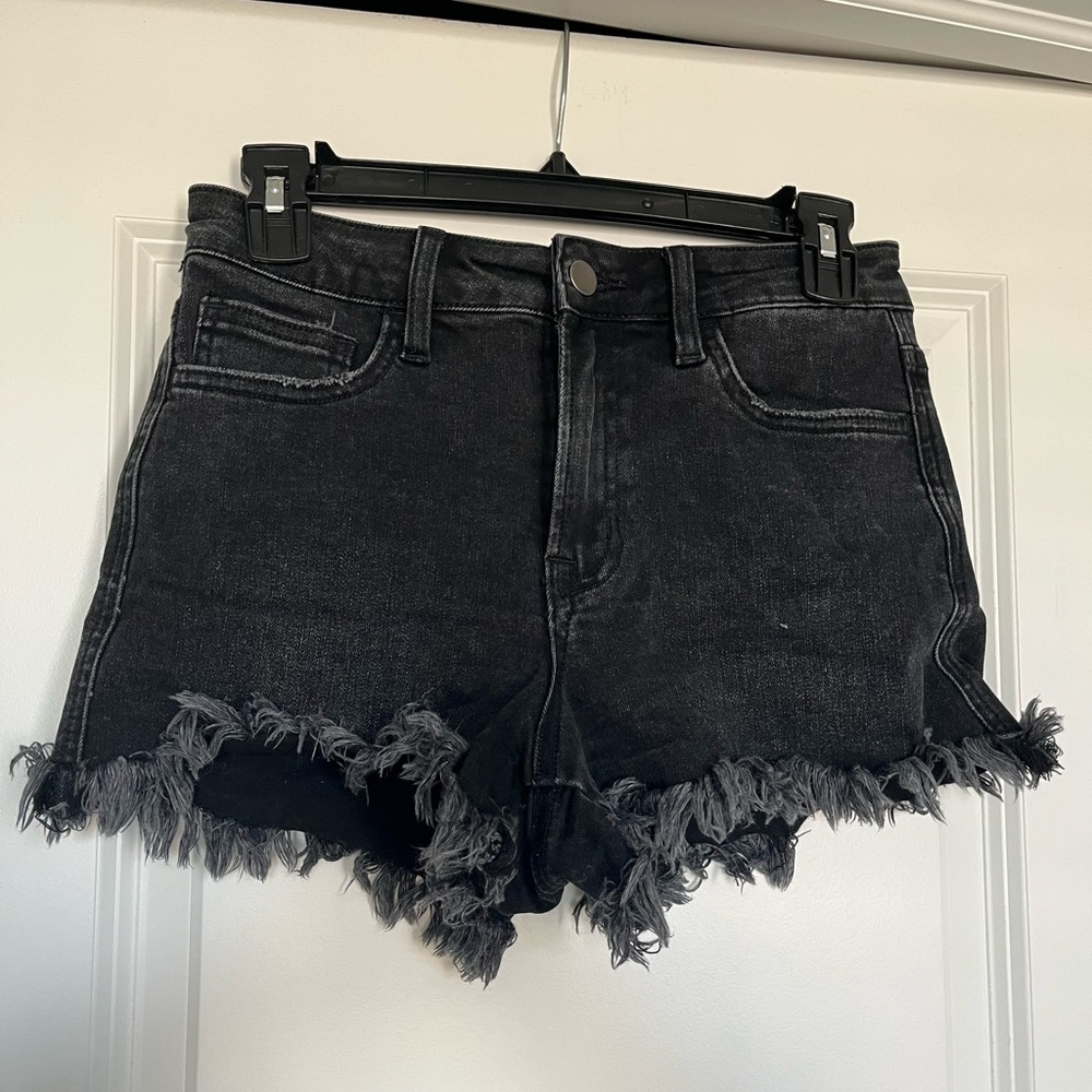 Altar’d State black Jean shorts